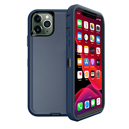 Heavy Duty Case - DARK BLUE BLACK for iPhone 11 Pro (Only Ground Shipping)
