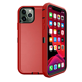 Heavy Duty Case - RED BLACK for iPhone 11 Pro (Only Ground Shipping)