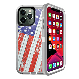 Heavy Duty Case - FLAG for iPhone 11 Pro (Only Ground Shipping)
