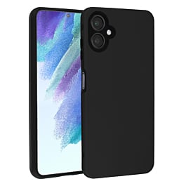 Full Cover New Design Silicone Case - BLACK for Galaxy A06 (Only Ground Shipping)