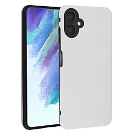 Full Cover New Design Silicone Case - WHITE for Galaxy A06 (Only Ground Shipping)