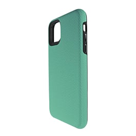 Shock Absorption Protective Dual Layer Case - TEAL for iPhone 11 Pro (Only Ground Shipping)