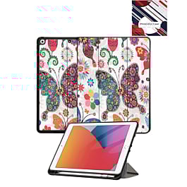 360 Degree Rotating Swivel Stand Case - BUTTERFLY for iPad 10.2" (7th / 8th / 9th) / Air 3 / Pro 10.5 (Only Ground Shipping)