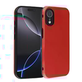 Full Cover New Design Silicone Case - RED for iPhone XR (Only Ground Shipping)