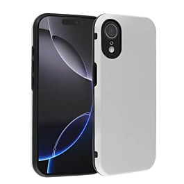 Full Cover New Design Silicone Case - WHITE for iPhone XR (Only Ground Shipping)