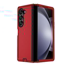 Galaxy Z Fold 6 Heavy Duty Case - RED & BLACK (Only Ground Shipping)