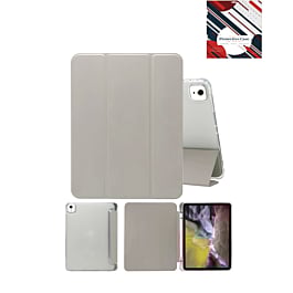 Smart PU Stand with Pen Holder - GRAY for iPad Air 11 2024 / Air 4 / Air 5 (Only Ground Shipping)