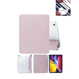 Smart PU Stand with Pen Holder - PINK for iPad Air 11 2024 / Air 4 / Air 5 (Only Ground Shipping)