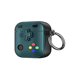 AirPods Pro (2nd Gen) Game Console Design TPU Case - GREEN (Only Ground Shipping)