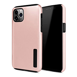 Dual Layer Protection Case - ROSE GOLD for iPhone 13 Pro Max (Only Ground Shipping)