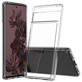 Google Pixel 7 Pro Hybrid Case with Air Cushion Technology - CLEAR (Only Ground Shipping)
