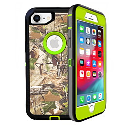 Heavy Duty Case for iPhone 7 / 8 (CAMO GREEN) (Only Ground Shipping)