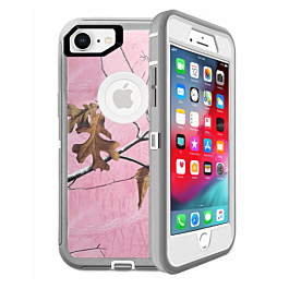 Heavy Duty Case for iPhone 7 / 8 (CAMO PINK) (Only Ground Shipping)