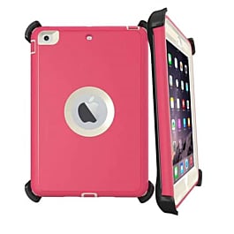 Heavy Duty Case with Clip - PINK for iPad 10.2" (7th / 8th / 9th) (Only Ground Shipping)