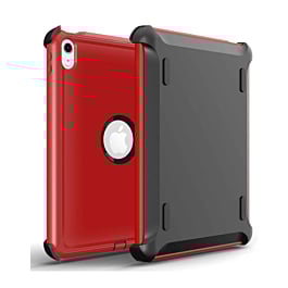 Heavy Duty Case with Clip - RED for iPad 10 2022 (10.9") / iPad 11 (A16) (Only Ground Shipping)