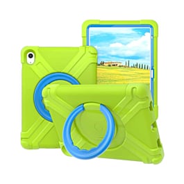 Shockproof Circle Stand Case - GREEN for iPad 10 2022 (10.9") / iPad 11 (A16) (Only Ground Shipping)