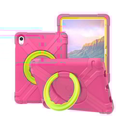 Shockproof Circle Stand Case - PINK for iPad 10 2022 (10.9") / iPad 11 (A16) (Only Ground Shipping)