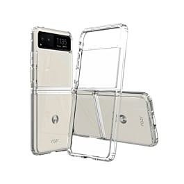 Moto Razr 2023 Hybrid Case with Air Cushion Technology - CLEAR (Only Ground Shipping)