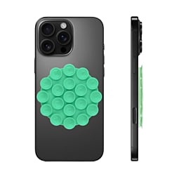 Silicone Suction Cup Phone Holder - GREEN (Only Ground Shipping)