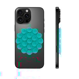 Silicone Suction Cup Phone Holder - TEAL (Only Ground Shipping)