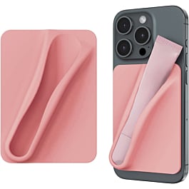 Lip Gloss Holder Sleeve - ROSE PINK (Only Ground Shipping)