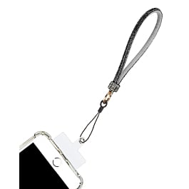 Diamond Bracelet Phone Lanyard Wristbands - BLACK (Only Ground Shipping)