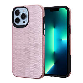 Shock Absorption Protective Dual Layer Case - ROSE GOLD for iPhone 13 Pro Max (Only Ground Shipping)