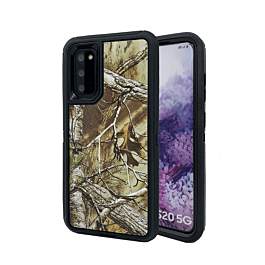 Heavy Duty Case for Galaxy S20 Ultra (CAMO BLACK) (Only Ground Shipping)