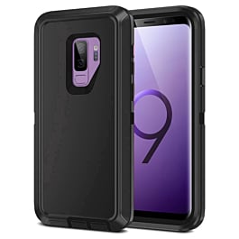 Heavy Duty Case for Galaxy S9 (BLACK) (Only Ground Shipping)