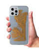 Dual Layer Gold Design Printed Case - 4 for iPhone 7G / 8G / SE 2020 (Only Ground Shipping)