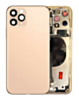 Back Housing Frame with Small Components Pre-Installed for iPhone 11 Pro (NO LOGO) (GOLD)