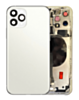 Back Housing Frame with Small Components Pre-Installed for iPhone 11 Pro (NO LOGO) (SILVER)