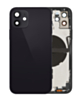 Back Housing Frame with Small Components Pre-Installed for iPhone 12 (NO LOGO) (International) (BLACK)