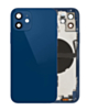 Back Housing Frame with Small Components Pre-Installed for iPhone 12 (NO LOGO) (International) (BLUE)