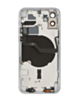 Back Housing Frame with Small Components Pre-Installed for iPhone 12 (NO LOGO) (International) (WHITE)