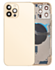 Back Housing Frame with Small Components Pre-Installed for iPhone 12 Pro Max (NO LOGO) (GOLD)