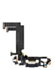 Charging Port Flex Cable for iPhone 12 Mini (BLACK) (Aftermarket)
