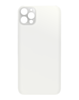 Back Glass with Bigger Camera Hole for iPhone 12 Pro (NO LOGO) (SILVER)