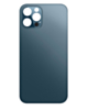 Back Glass with Bigger Camera Hole for iPhone 12 Pro Max (NO LOGO) (PACIFIC BLUE)