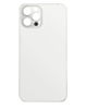 Back Glass with Bigger Camera Hole for iPhone 12 Pro Max (NO LOGO) (SILVER)