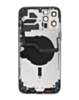 Back Housing Frame with Small Components Pre-Installed for iPhone 12 Pro Max (NO LOGO) (GRAPHITE)