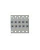 Flash Light / Power Flex Bracket with Microphone Mesh for iPhone 13 / 13 Mini (Pack of 10) (WHITE)