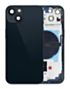Back Housing Frame with Small Components Pre-Installed for iPhone 13 (NO LOGO) (US Version) (MIDNIGHT)