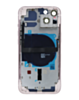 Back Housing Frame with Small Components Pre-Installed for iPhone 13 (NO LOGO) (US Version) (PINK)