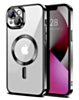 Shiny Wireless Charging Clear Case - BLACK for iPhone 13 Mini (Only Ground Shipping)