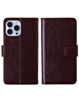 Leather Wallet Case with Card Slot - BROWN for iPhone 13 Pro (Only Ground Shipping)