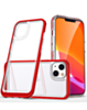 Dual Layers Double Injection Case - RED for iPhone 13 Pro Max (Only Ground Shipping)