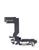 iPhone 13 Mini Charging Port Flex Cable with Board (SILVER) (OEM Pull)