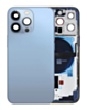 Back Housing Frame with Small Components Pre-Installed for iPhone 13 Pro (NO LOGO) (US Version) (SIERRA BLUE)