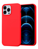 Soft Solid Silicone Case (Full Buttom Cover) - RED for iPhone 13 Pro (Only Ground Shipping)